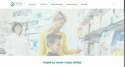 Desktop Screenshot of ljekarna-jadran.hr